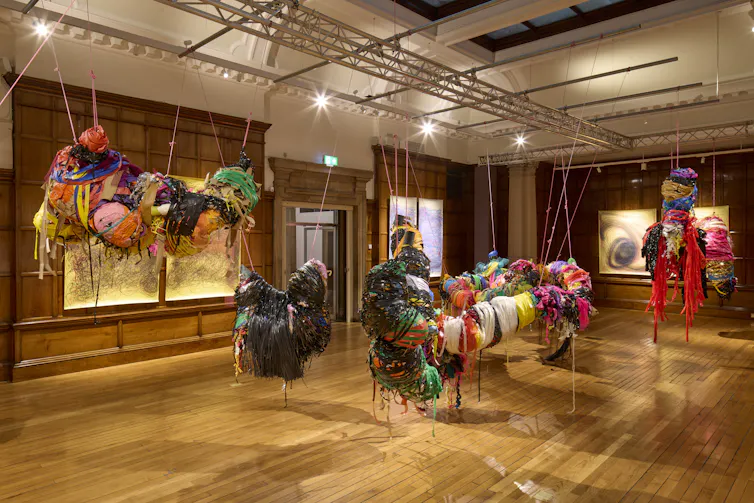 Nnena Kalu's presentation at the Turner Prize exhibition.