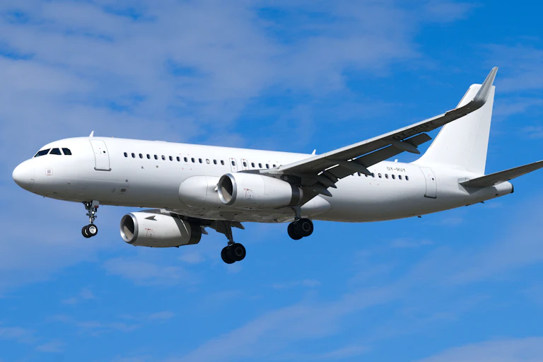 Un A320 d'Airbus en vol