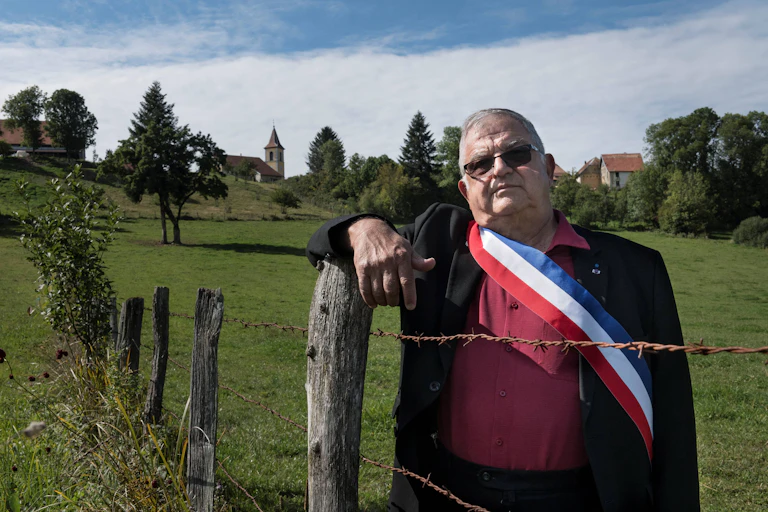 Daniel Cassard, ancien maire de Belmont, ancien président de l'association des maires ruraux du Doubs, lorsqu'il était en fonction en 2019