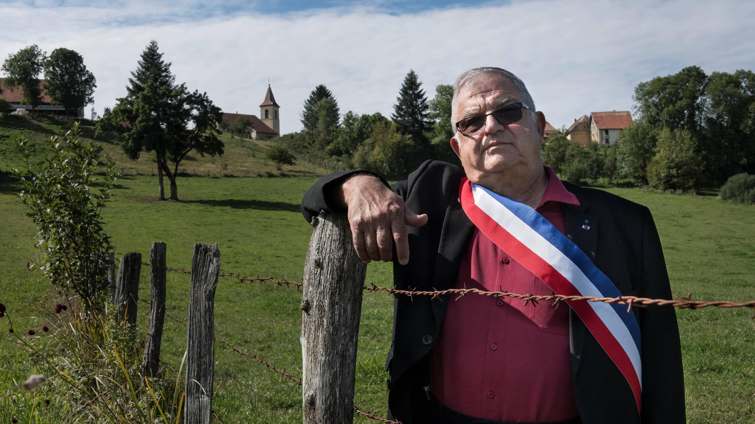 Daniel Cassard, ancien maire de Belmont, ancien président de l'association des maires ruraux du Doubs, lorsqu'il était en fonction en 2019