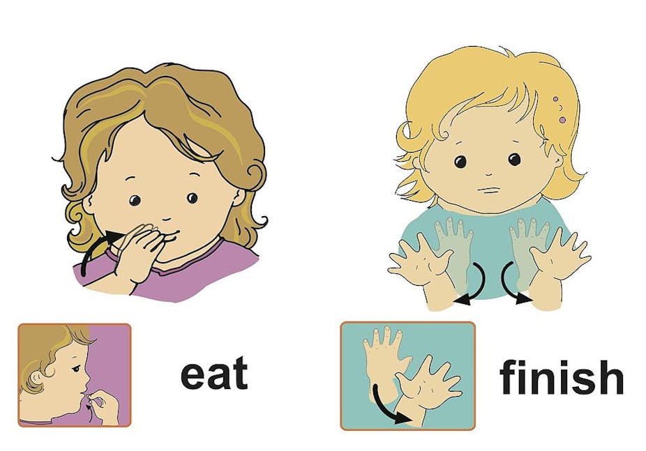 Sifting the fact from fiction about baby sign language