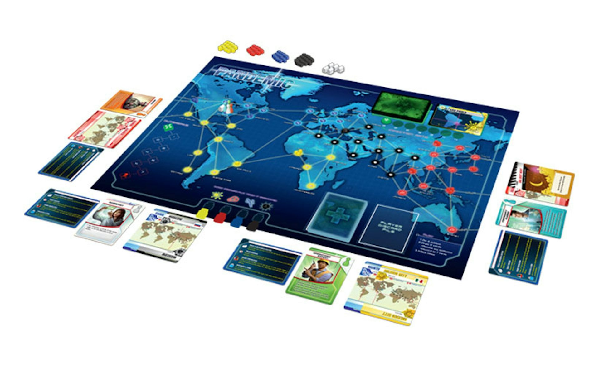 Pandemic game components