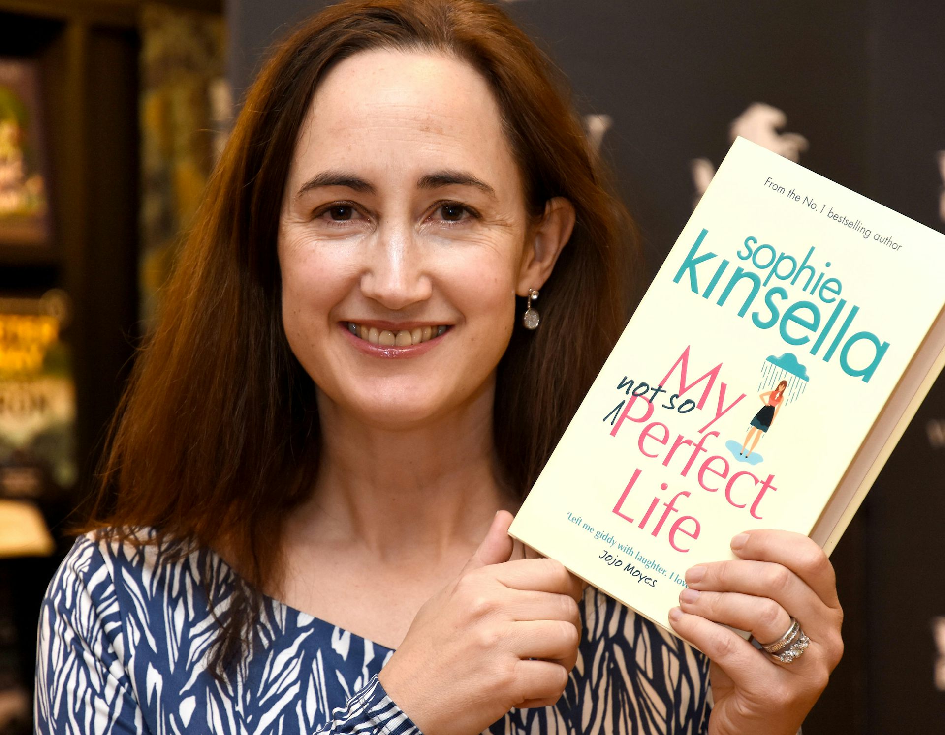 Sophie Kinsella at a signing of 'My Not So Perfect Life' at Waterstones