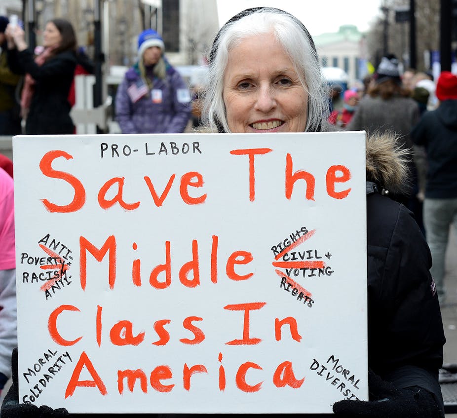 The incredible shrinking yet ever expanding middle class