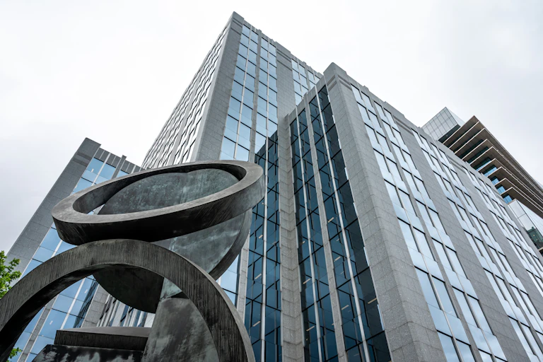 Euroclear's Brussels headquarters building.