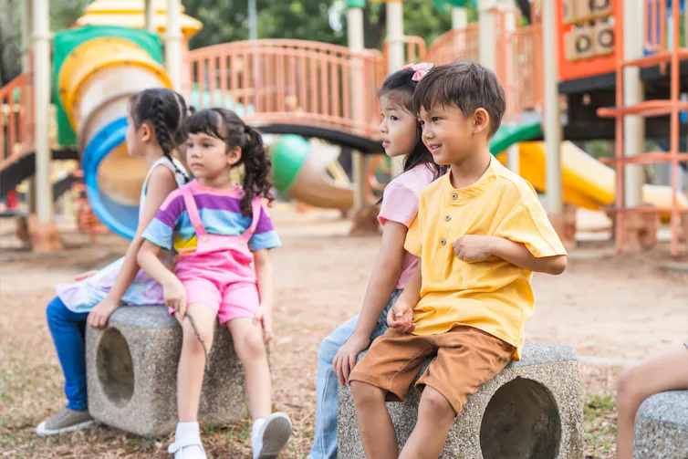 Children in playground