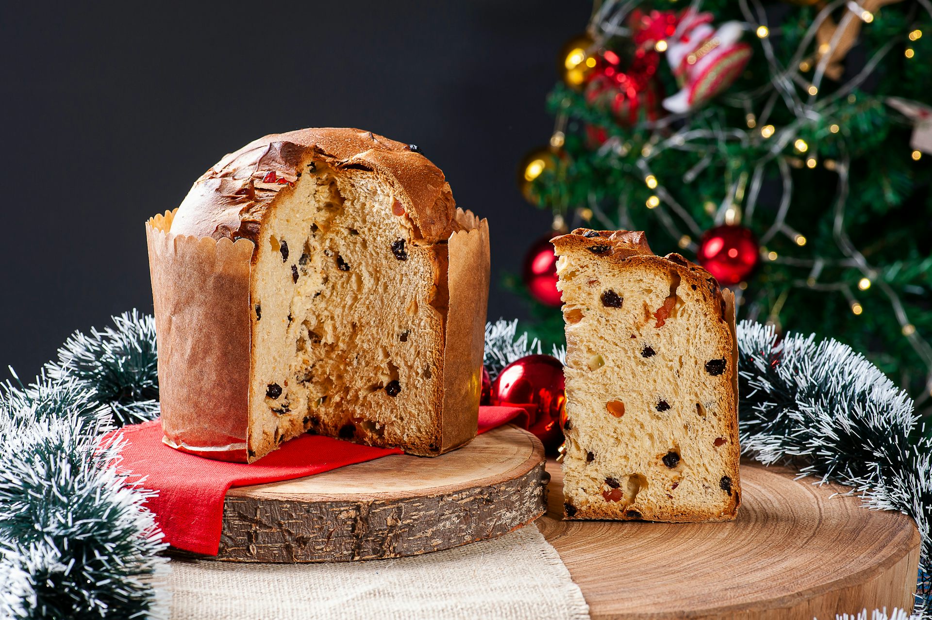 Foto de un panettone