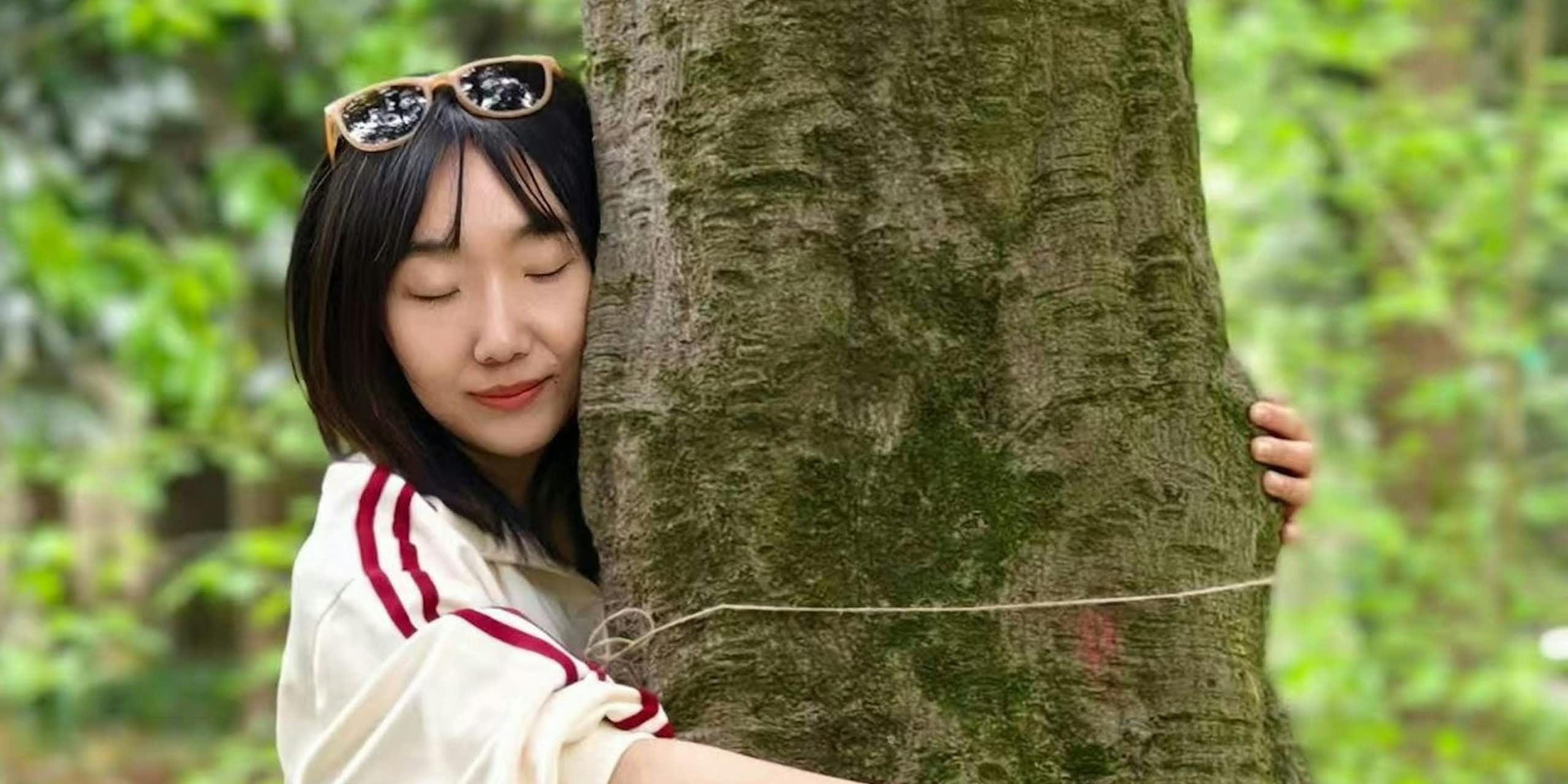Why so many young people in China are hugging trees