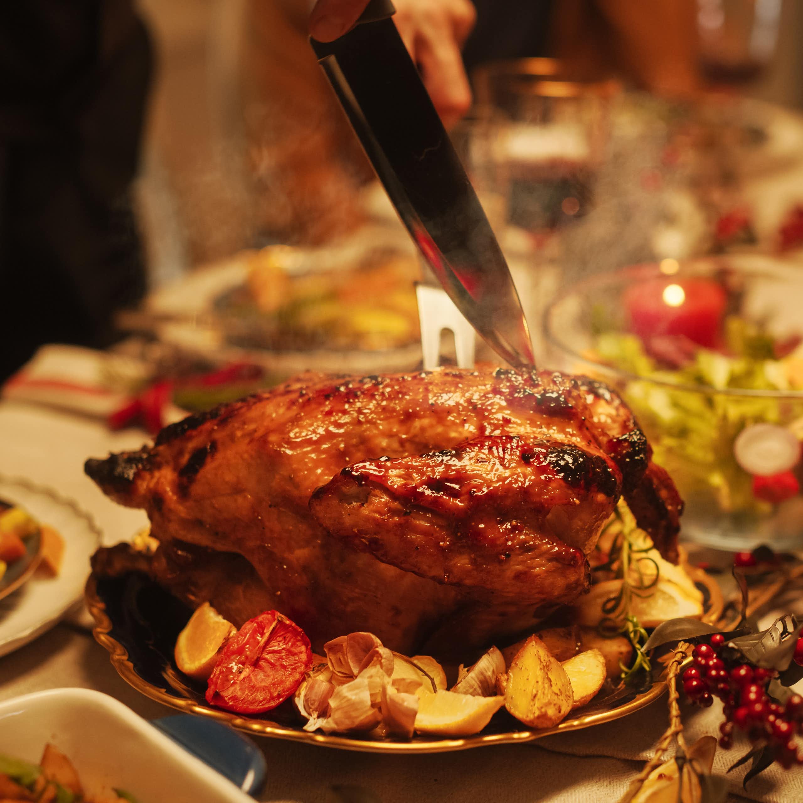 Vue d’un plat de fête en gros plan