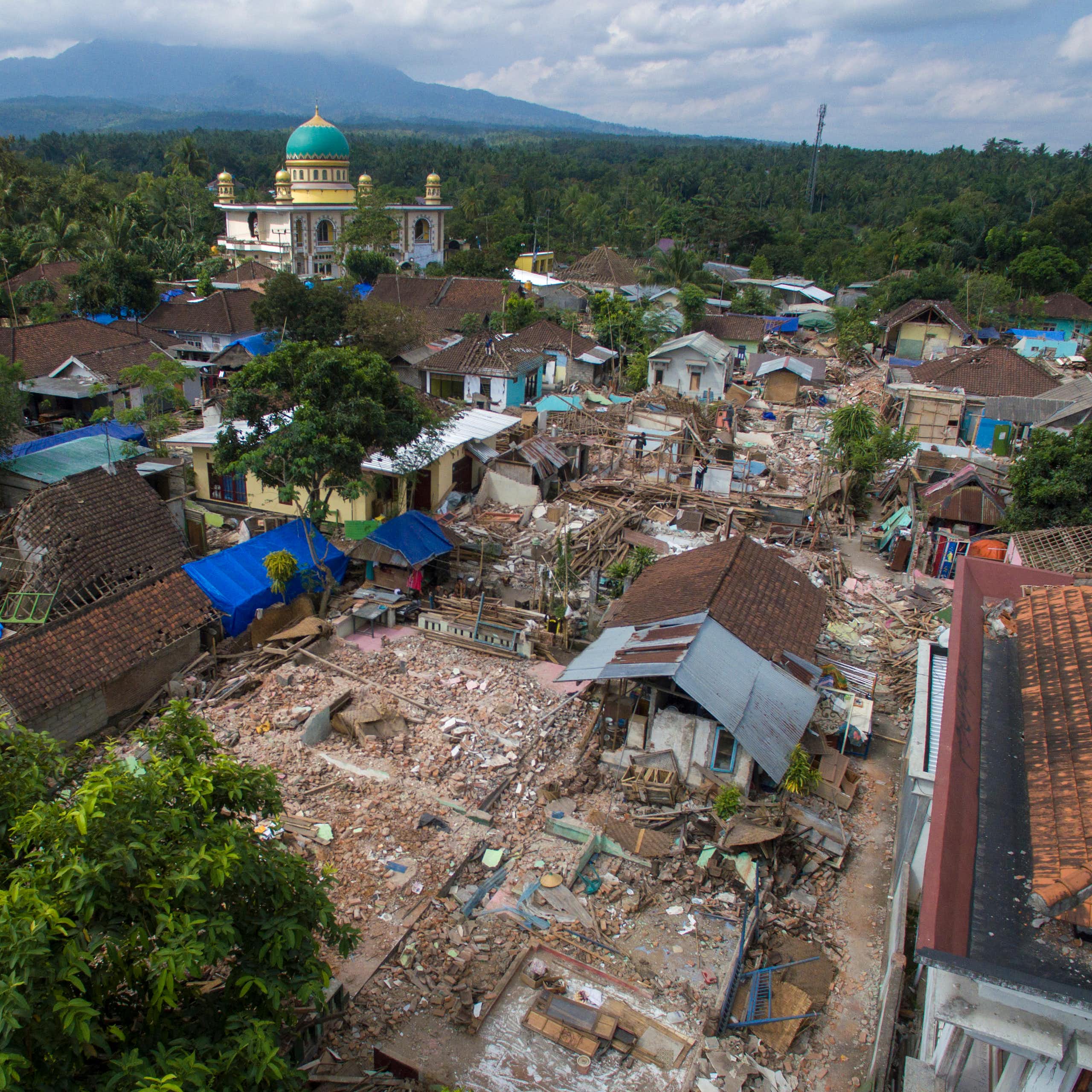 dampak bencana alam indonesia