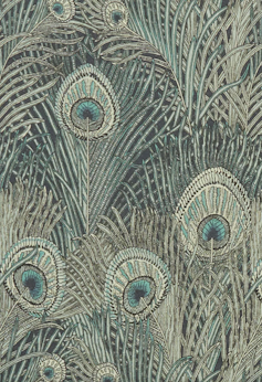 Celebrating 150 years of Liberty’s DNA – fusing design, nature and artwork 1 A peaock feather patterned fabric from Liberty
