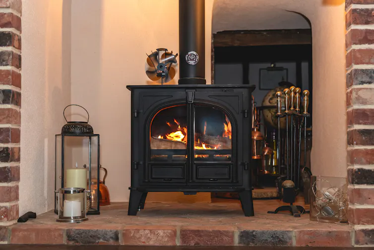 wood burning stove