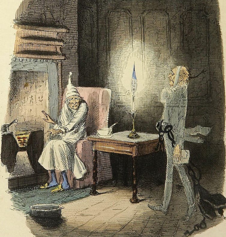 Did Charles Dickens see A Christmas Carol as an anti-slavery tale? 1 Illustration of Scrooge and Marley