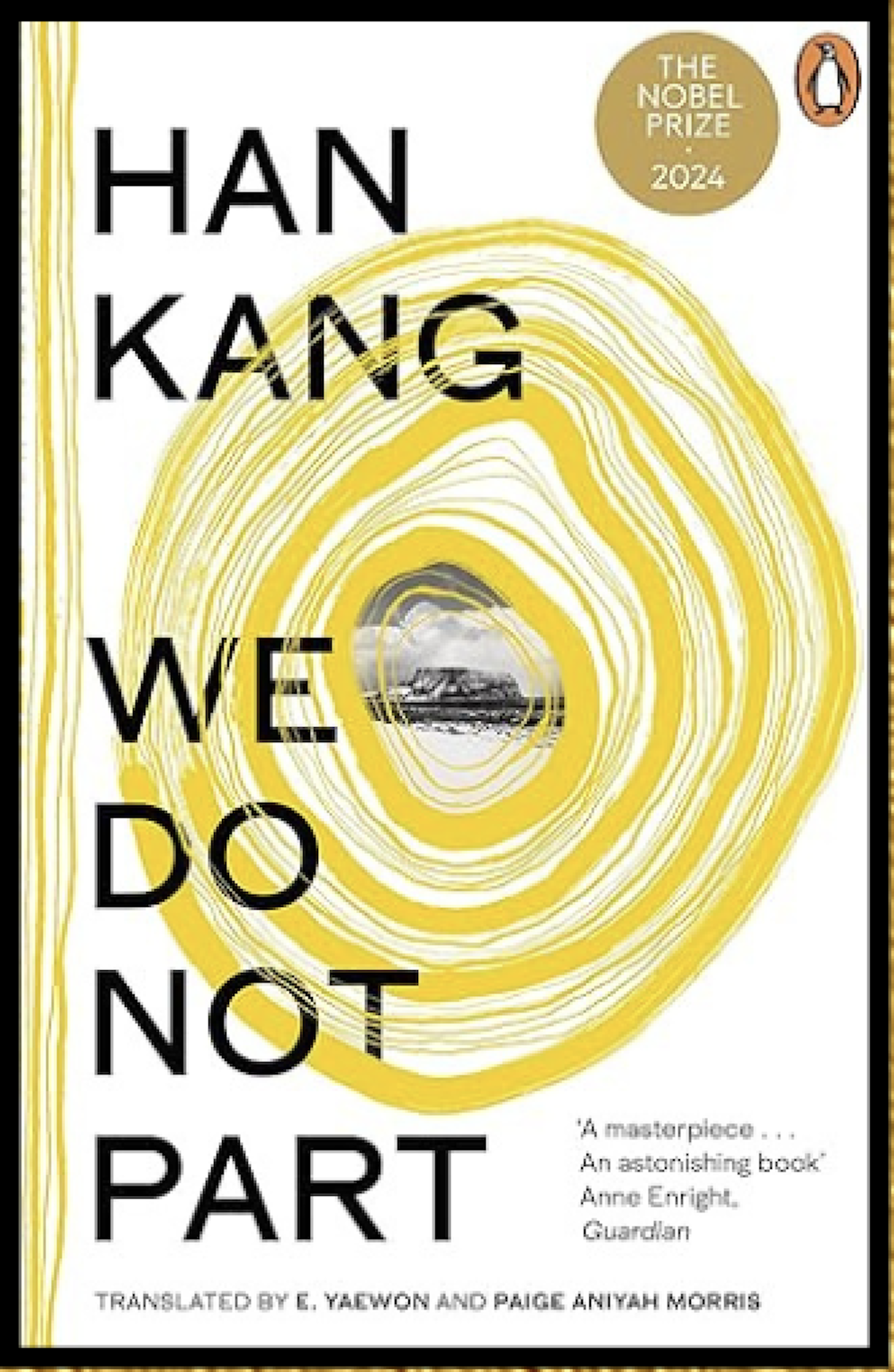 A book cover of Hang Kang's We Do Not Part