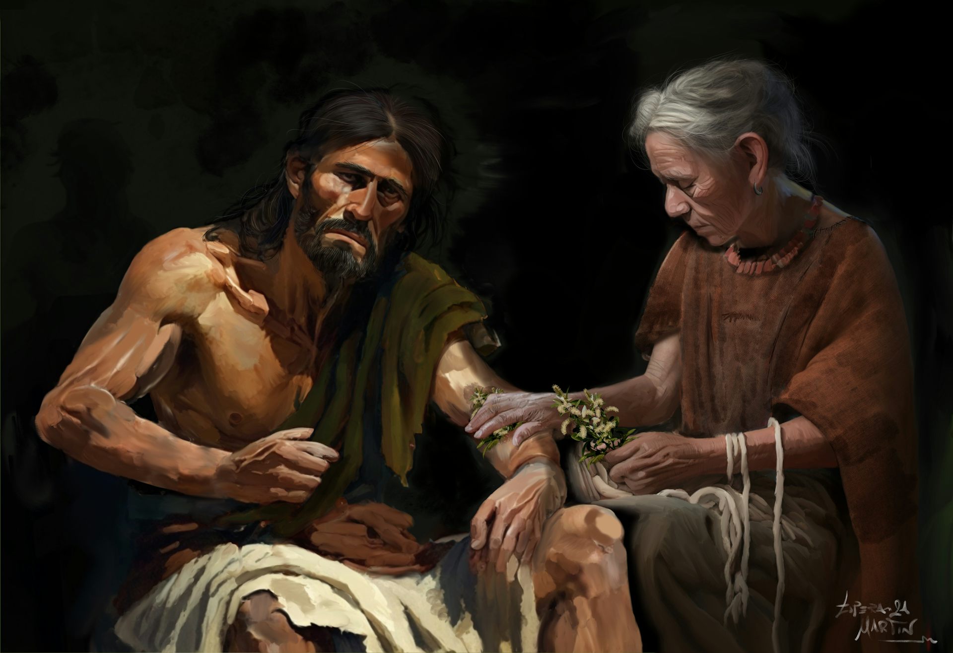 A resposta à dor e à doença na pré-história