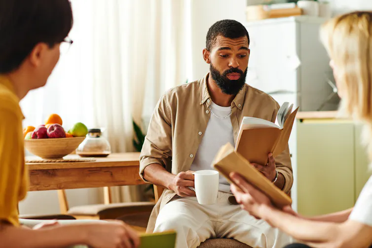 Men in book group