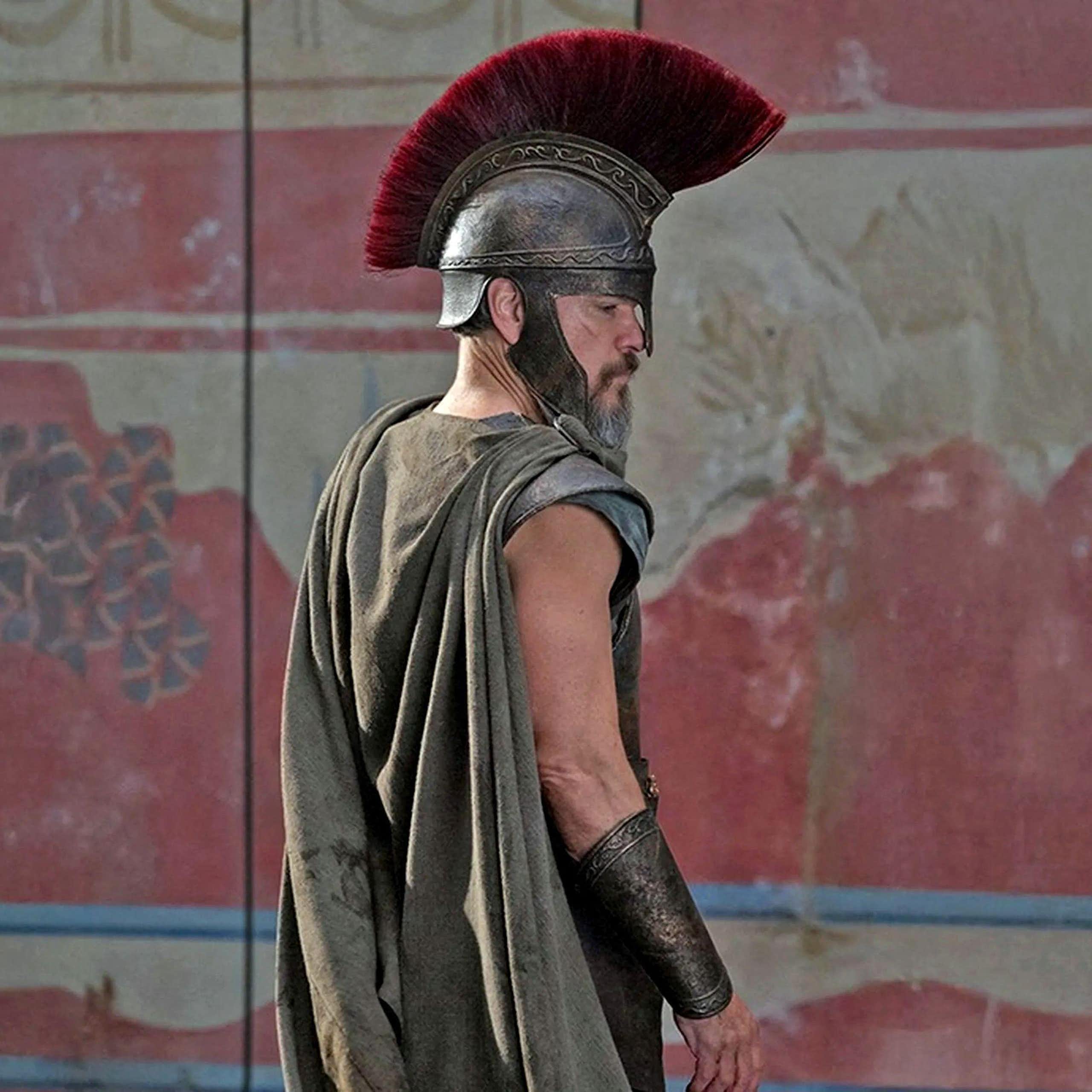 Matt Damon dressed as Odysseus