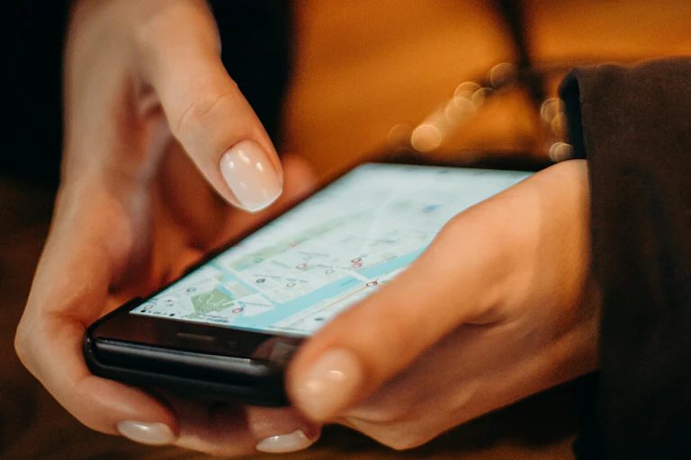 Géolocalisation via un smartphone