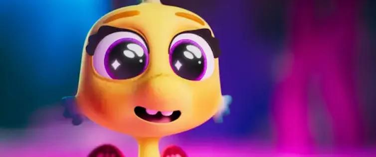 A creature with large eyes.