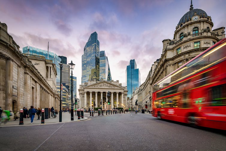 Bank of England street view.