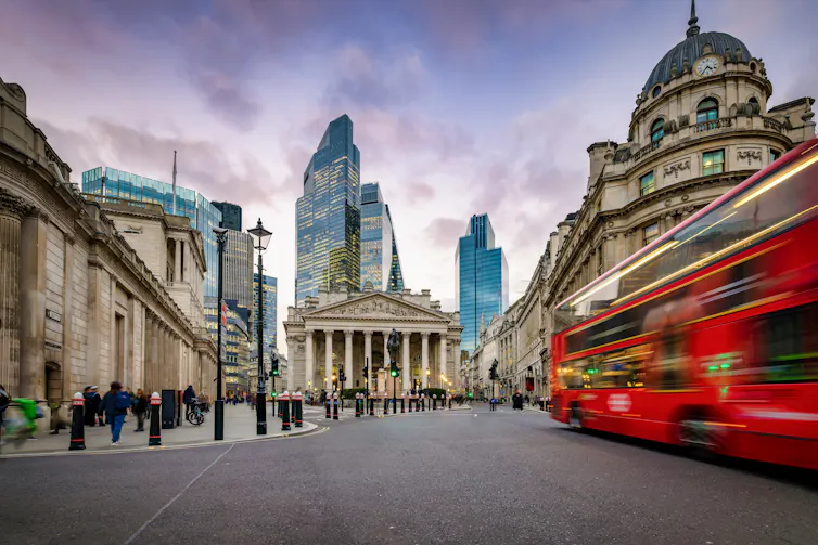 Bank of England street view.