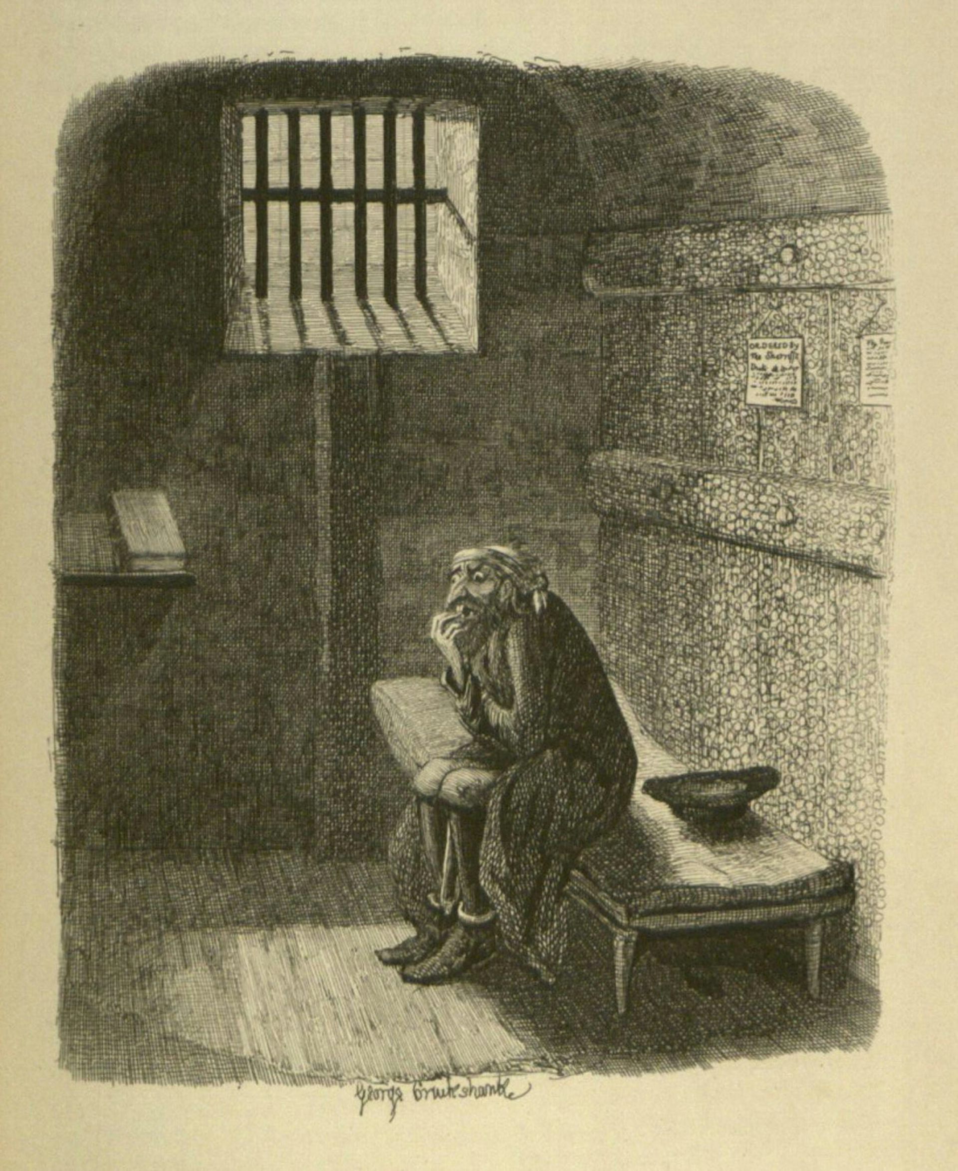 A 19th century depiction of the character Fagin from Oliver Twist