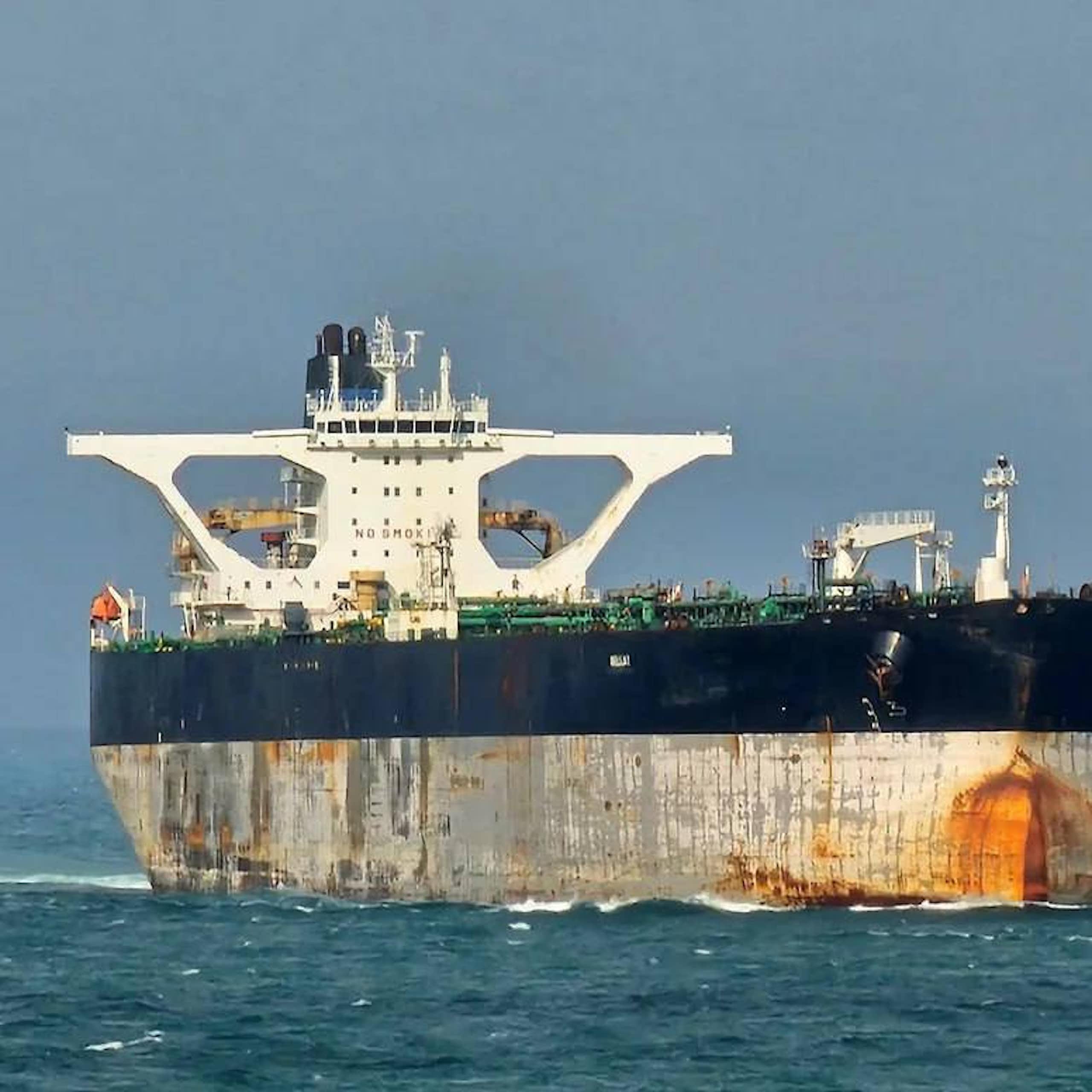 Screenshot of the oil tanker Marinera.