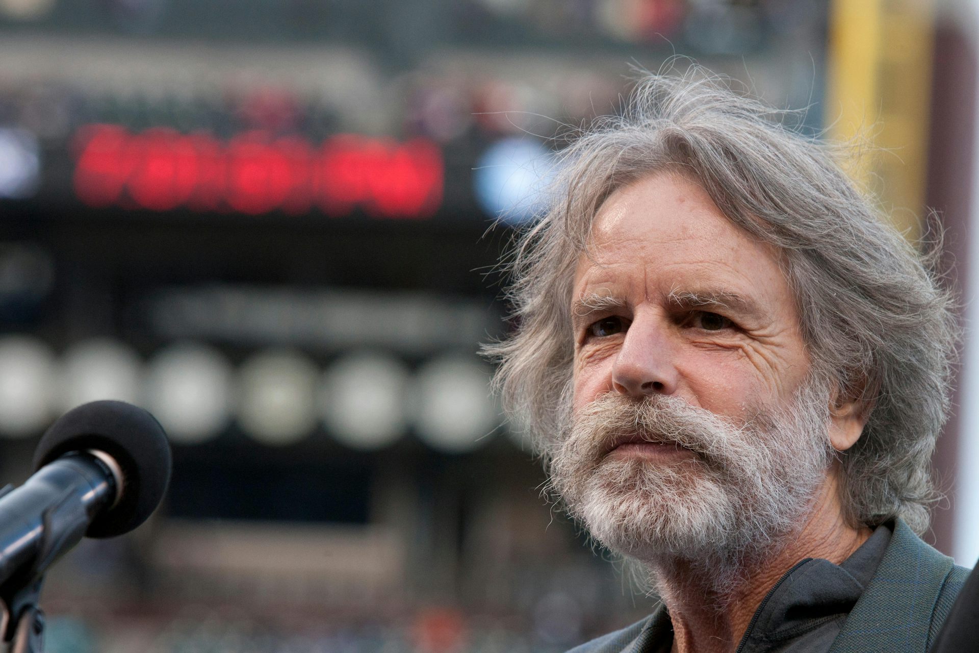 Bob Weir with long hair and beard