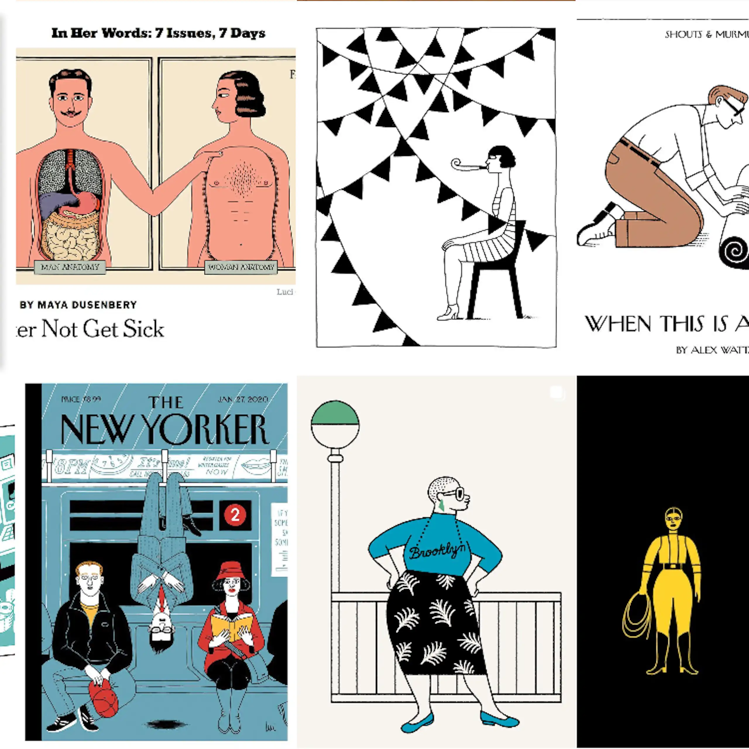 Compendio de imágenes del Instagram de Luci Gutiérrez.