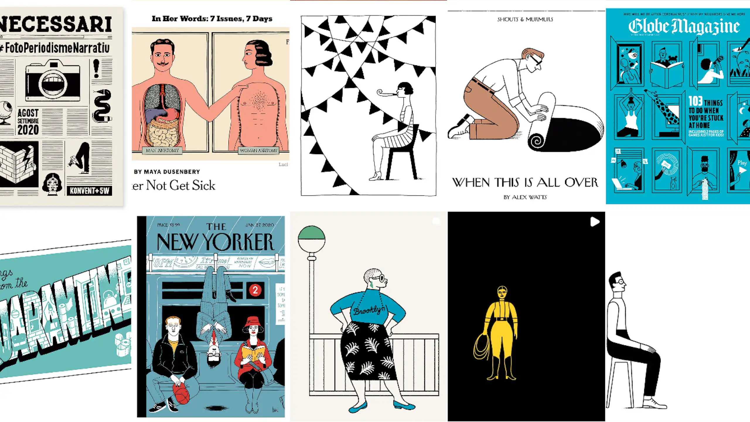 Compendio de imágenes del Instagram de Luci Gutiérrez.