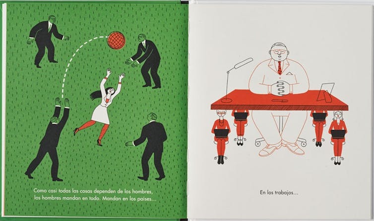 Un par de las imágenes de Las mujeres y los hombres.