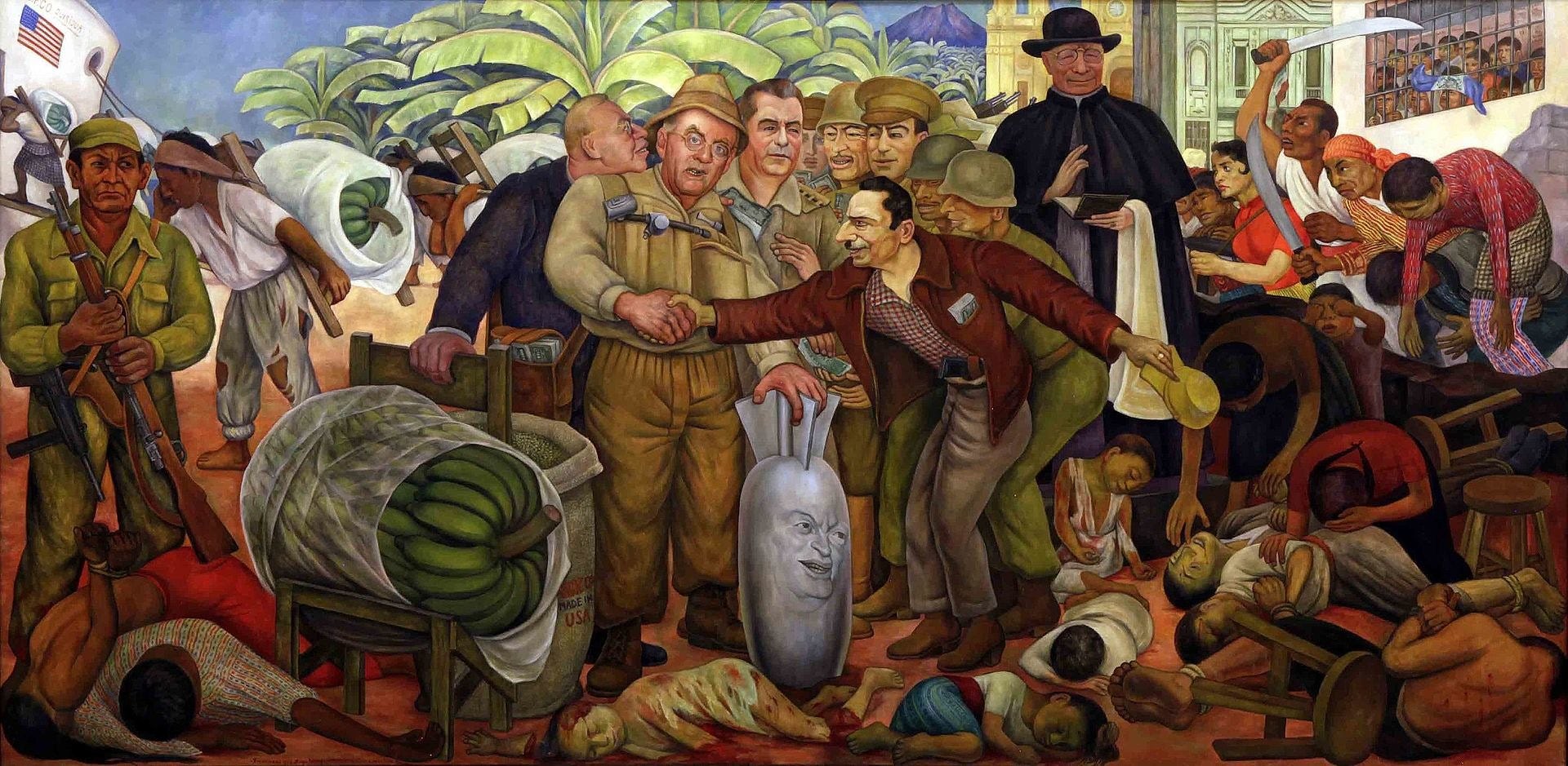Gloriosa victoria, tableau de Diego Rivera (1954)