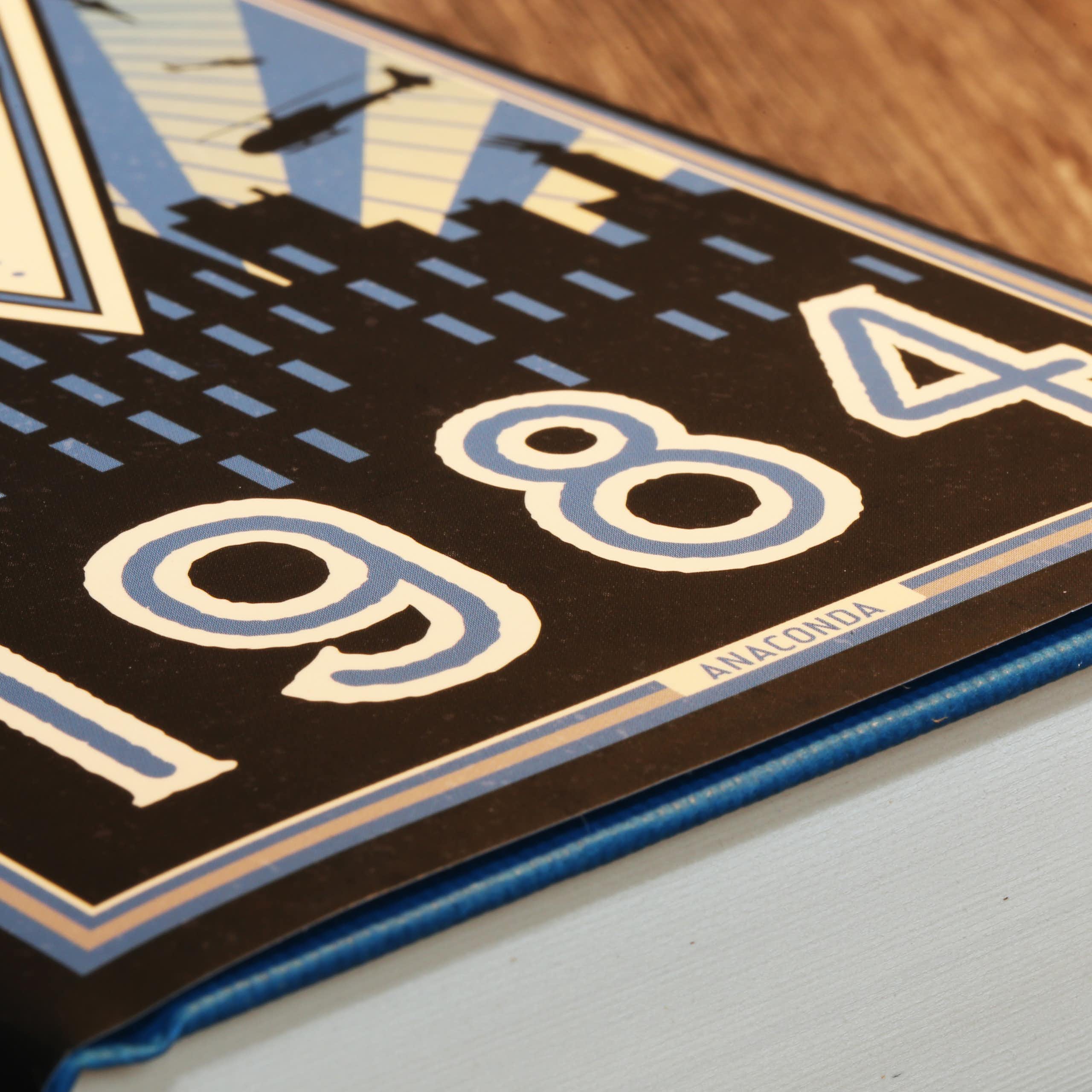 The cover of Orwell's 1984.