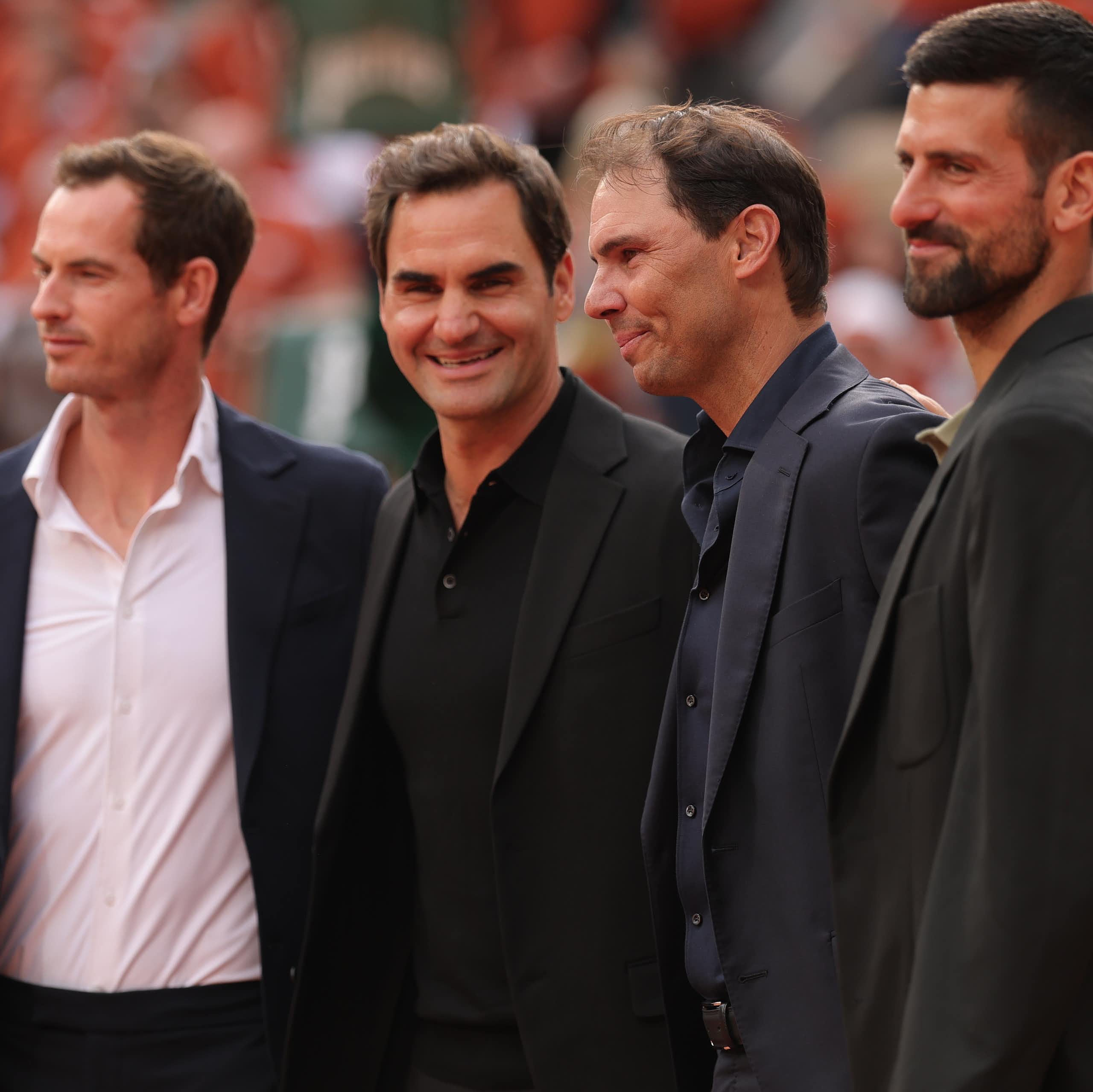 Tennis' 'Big 4': Andy Murray, Roger Federer, Rafael Nadal and Novak Djokovic.