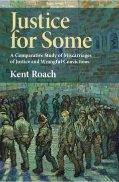 A book jacket that reads Justice for Some