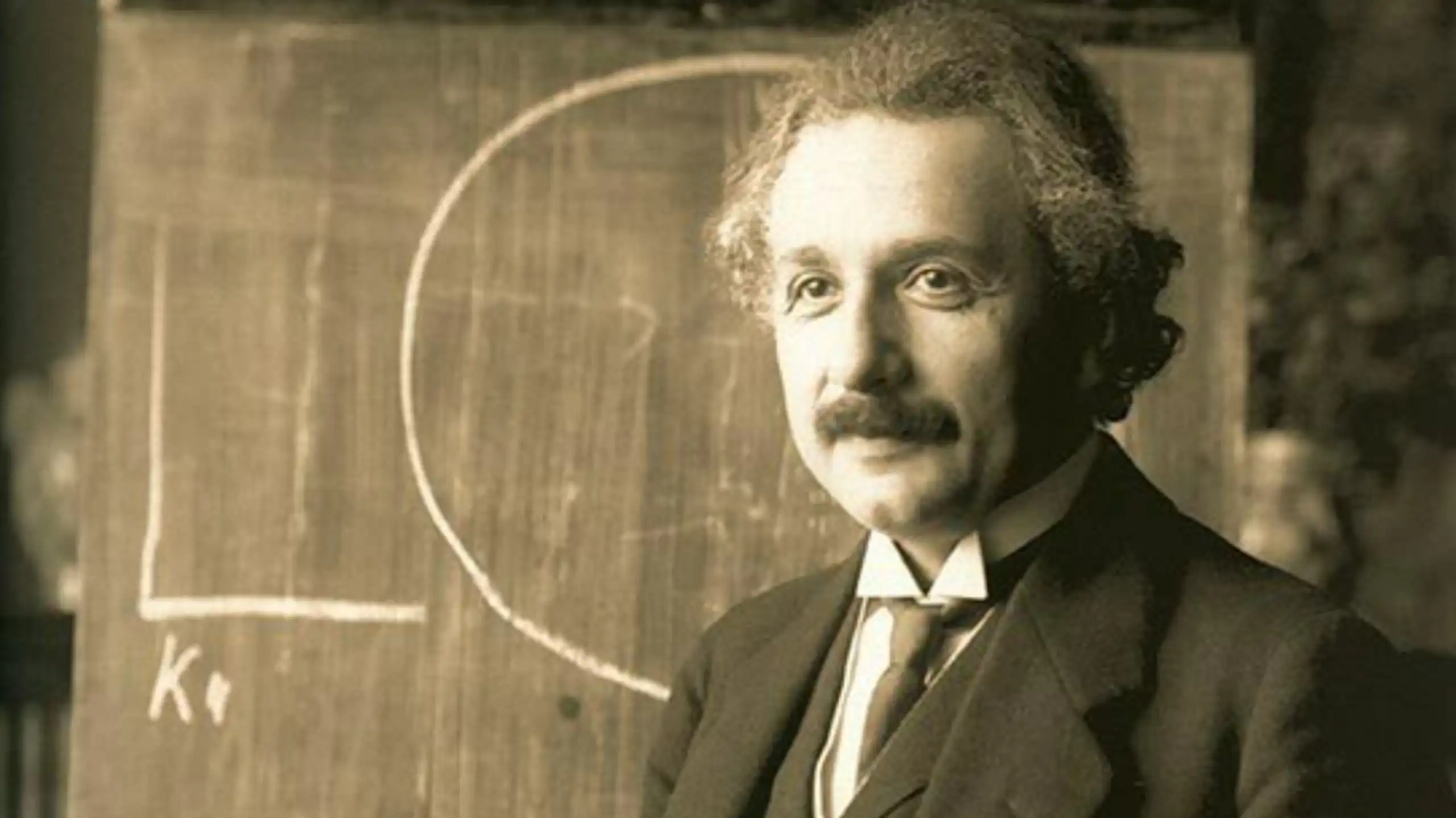Retrat d'Albert Einstein.