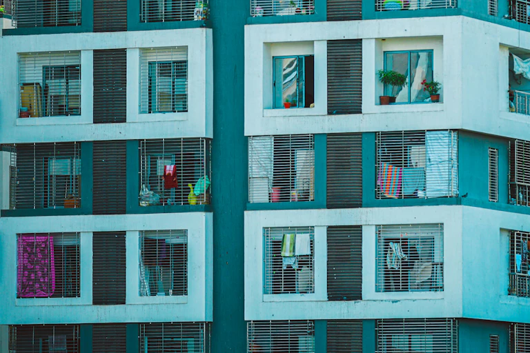 Apartment, Building, Housing, Residential