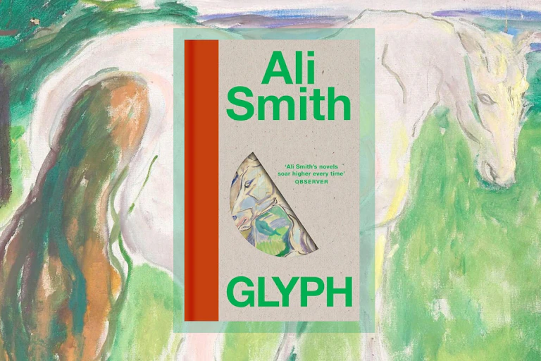 White Horse in a Green Meadow by Edvard Munch (1917) and the cover for Glyph.