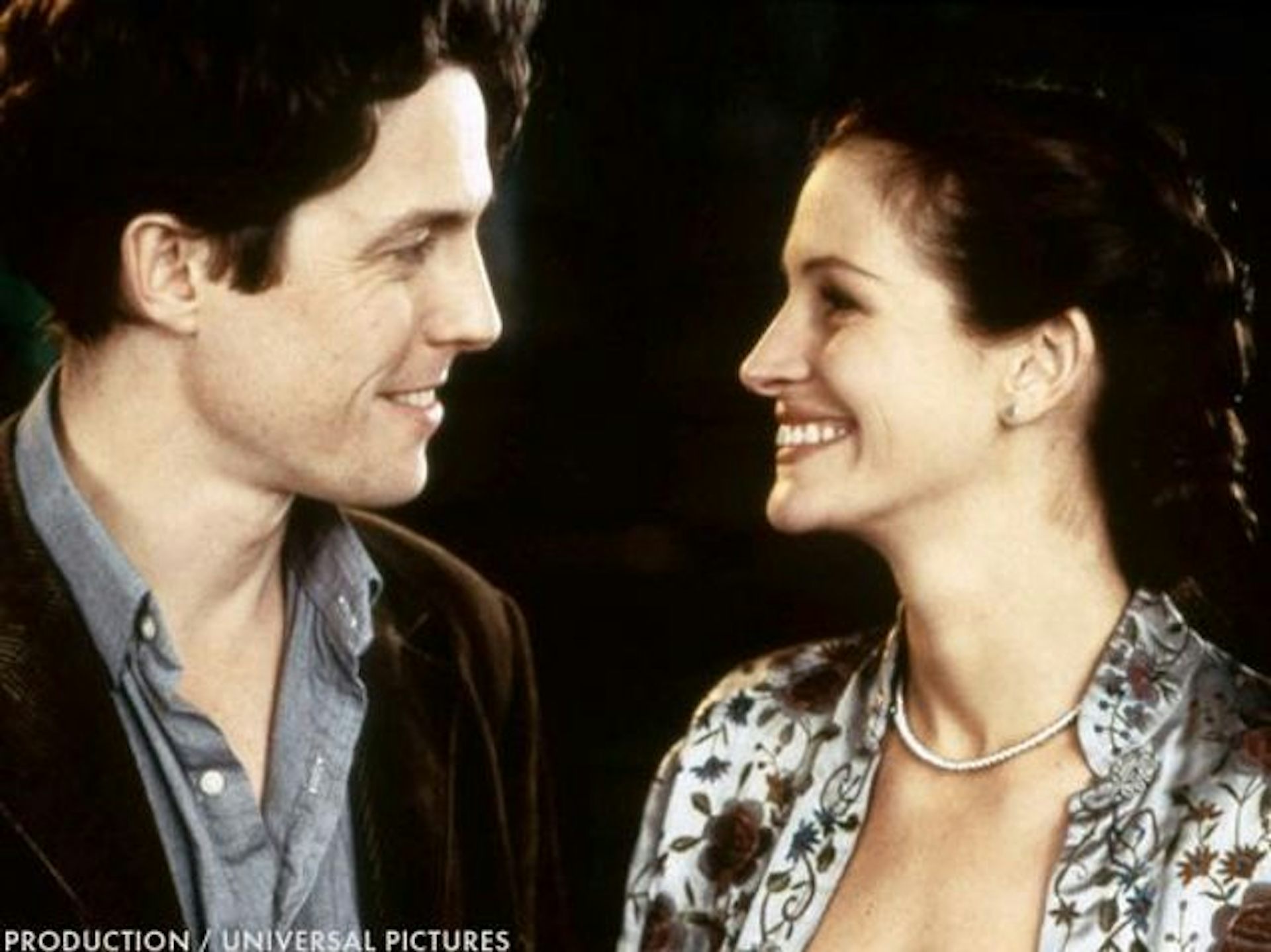 Une image tirée du film Coup de foudre à Notting Hill)