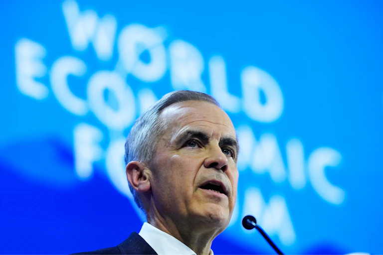 Le premier ministre canadien, Mark Carney