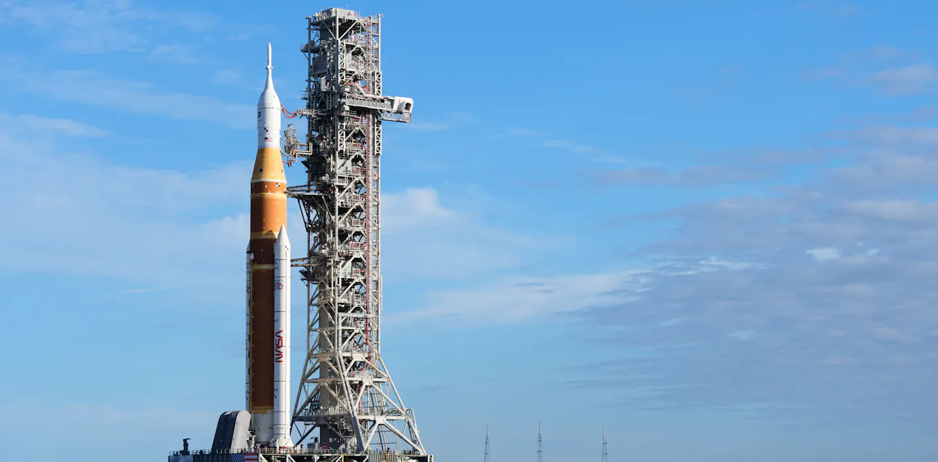 NASA’s Artemis II mission will take an astronaut crew around the Moon – a space policy expert describes the long road to launch