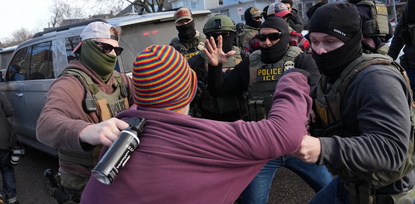 ICE not only looks and acts like a paramilitary force – it is one, and that makes it harder to curb