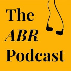 logo: ABR Podcast, with headphones dangling