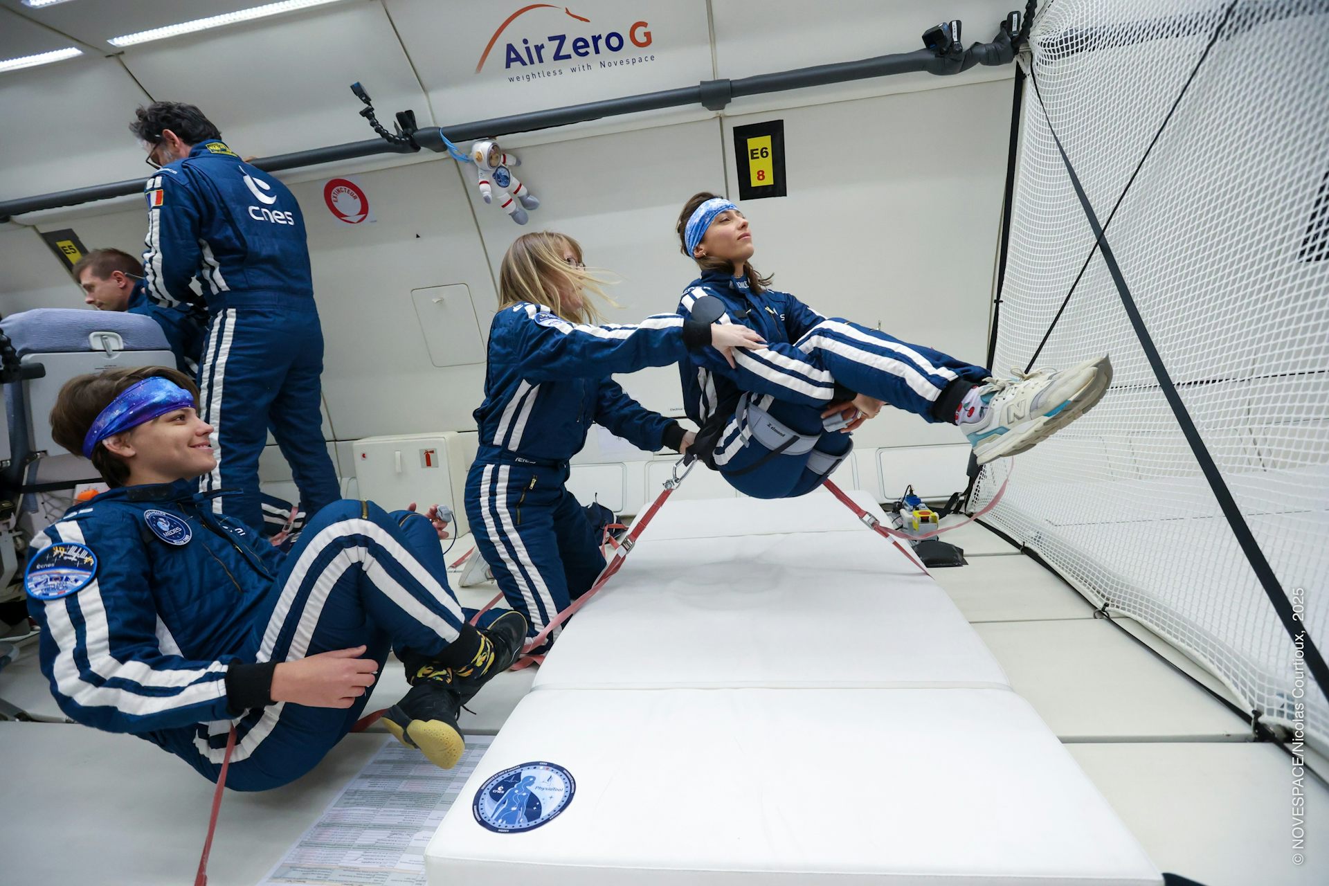 L'expérience PhysioTool, que Sophie Adenot va réaliser dans l'ISS, en vol parabolique.