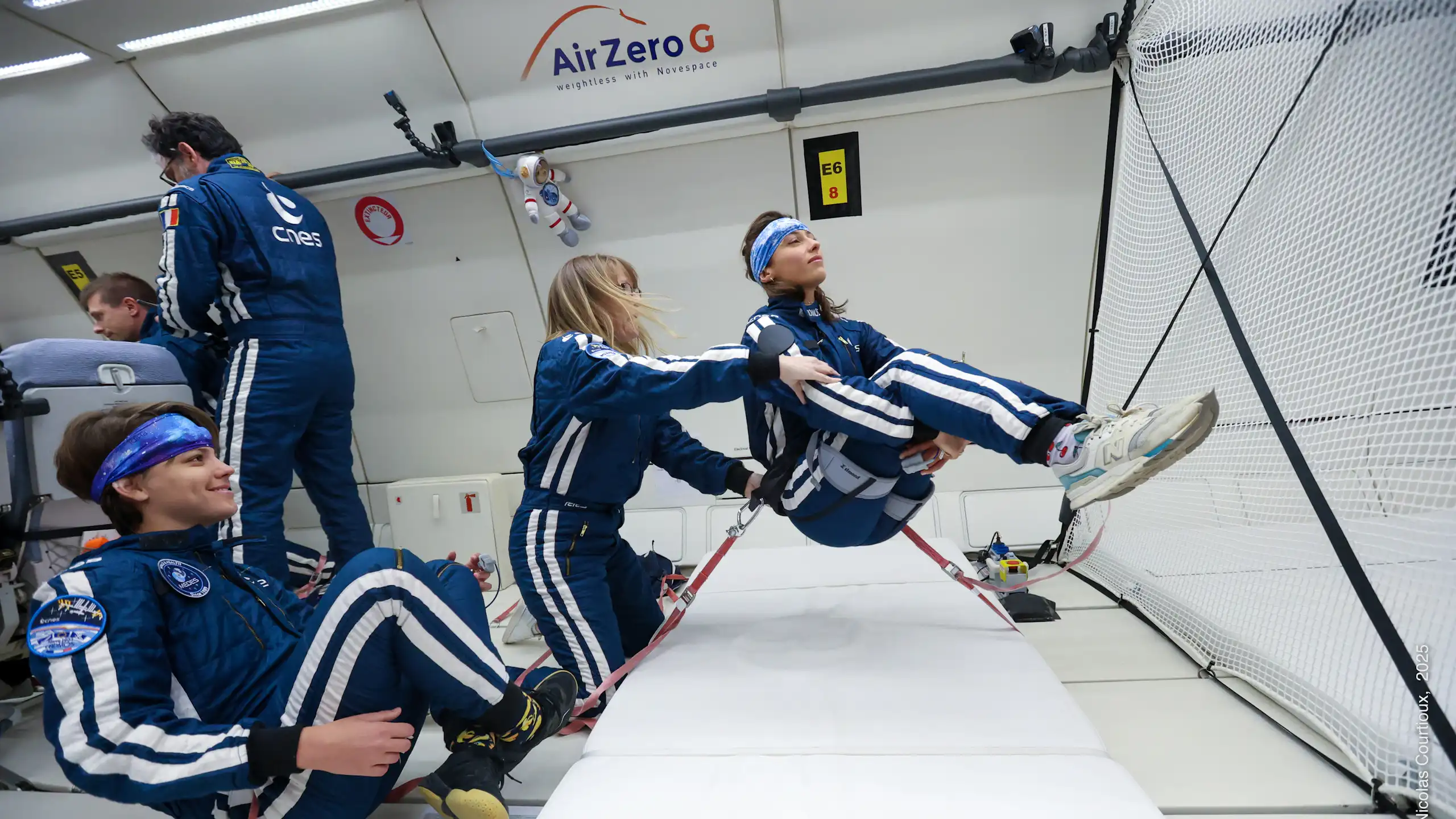 L'expérience PhysioTool, que Sophie Adenot va réaliser dans l'ISS, en vol parabolique.