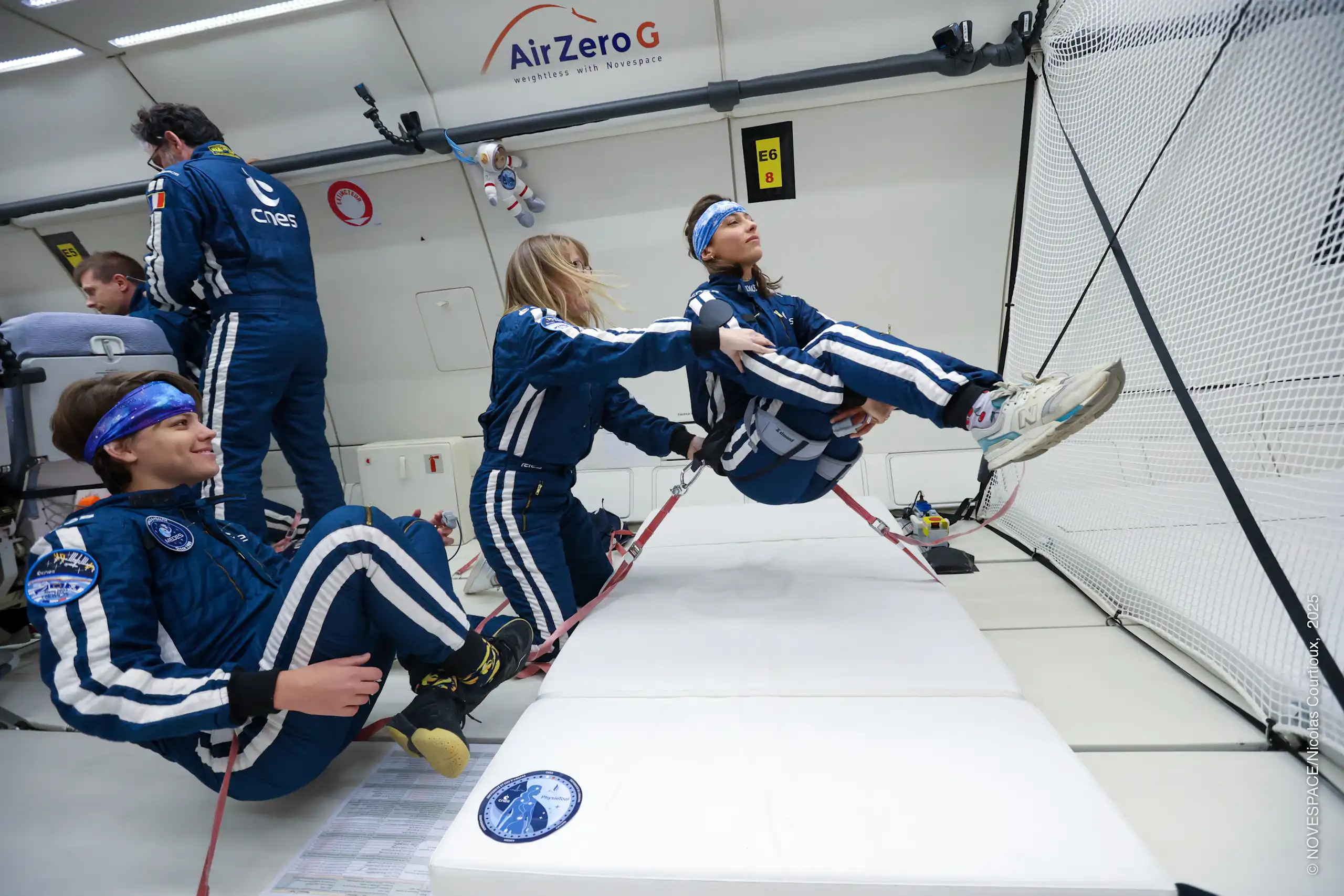 L'expérience PhysioTool, que Sophie Adenot va réaliser dans l'ISS, en vol parabolique.
