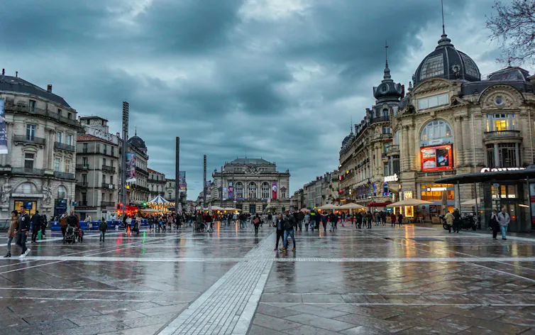 Montpellier, place de la Comédie