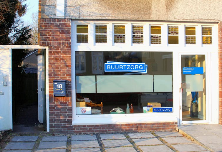 One of Dutch home care organization, Buurtzorg’s offices in the Netherlands