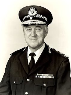 man in police uniform