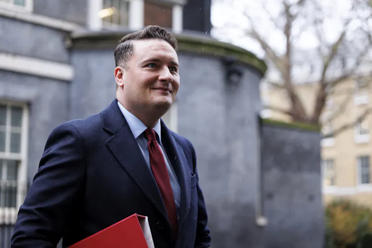 Health secretary, Wes Streeting.